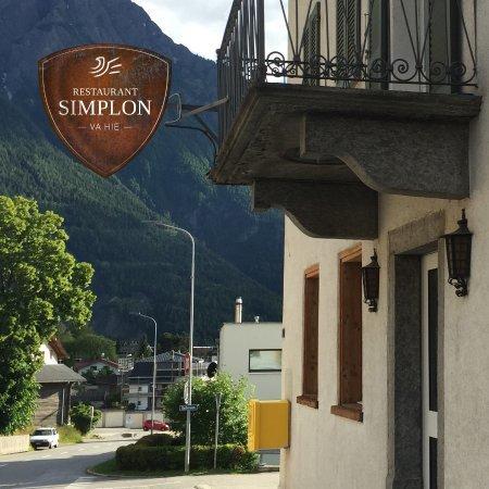 Gasthaus - Restaurant Simplon Va Hie Otel Brig Dış mekan fotoğraf